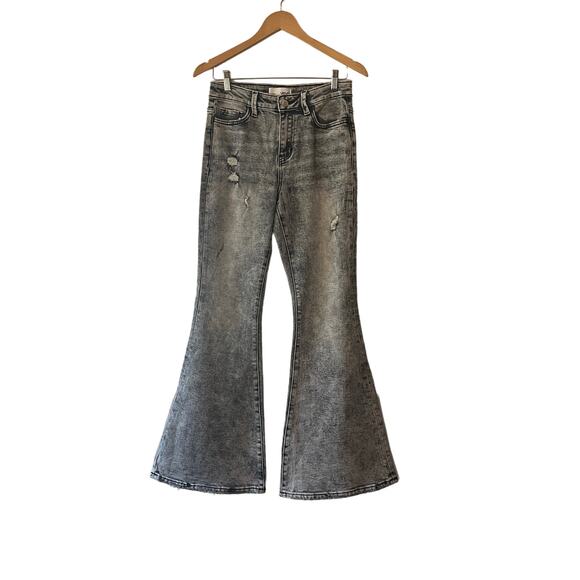 Vervet Denim - Vervet Bell Bottom Distressed Flare Jeans Size 27